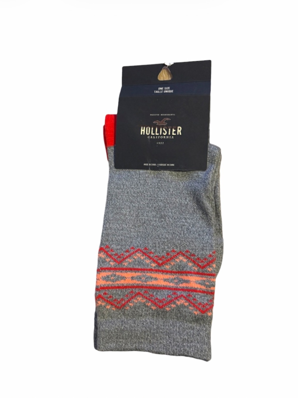 HOLLISTER➕Fair Isle Crew Socks NWT